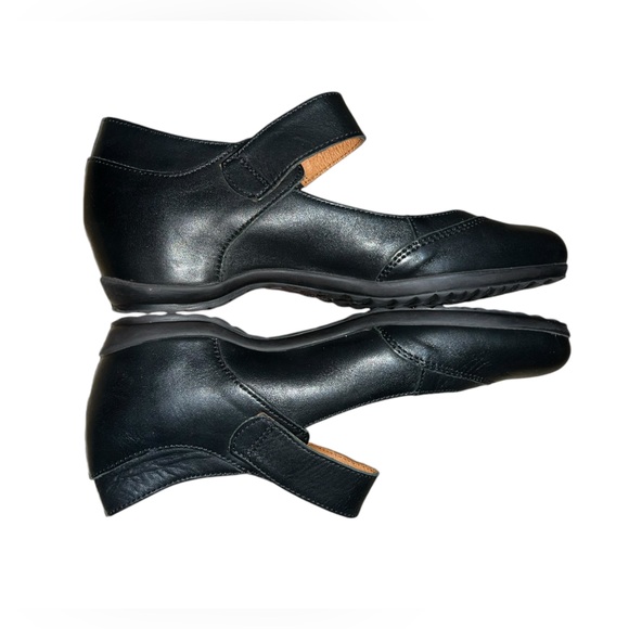 Pikolinos Black Leather Venezia Mary Jane Shoes Sz.36 (US 6.5) - Picture 5 of 8